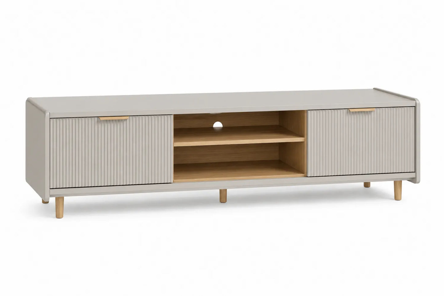 Mobile TV in MDF e Legno 160x40x50 cm